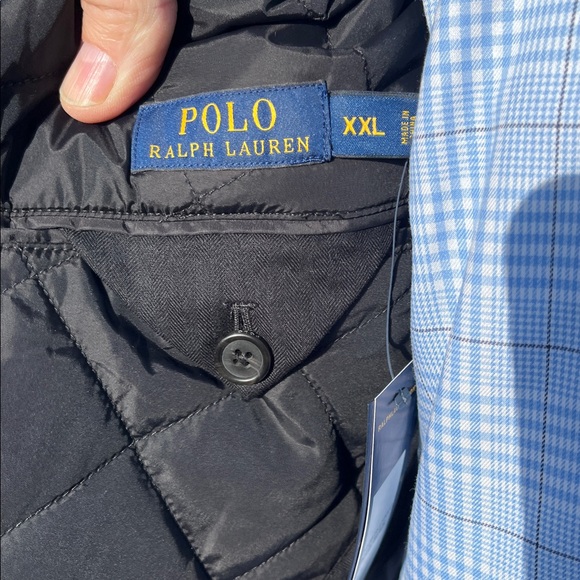 NWT Polo Ralph Lauren Beaton Quilted Sport Coat/Jacket Black New Holiday Men XXL - Picture 16 of 17